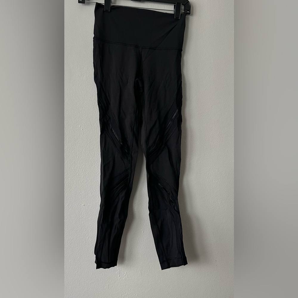 Lululemon mesh leggings 7/8 length
